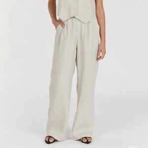 DISSH Norah Natural Linen Pants